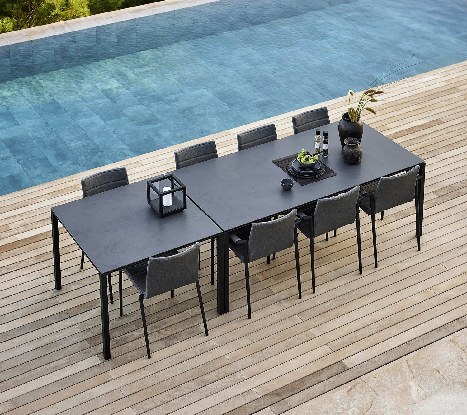 Pure 100 x 100 cm Outdoor Dining Table 5088AI-P100X100CA