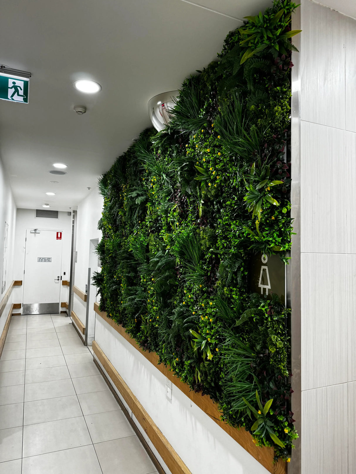 Designer Plants USA Luxury Country Fern Artificial Vertical Garden 40" x 40" 11SQ FT Commercial Grade UV Resistant