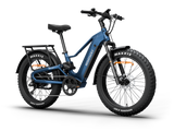 Himiway D5 2.0 Full Suspension Fat Tire Electric Bike 750W 48V 15Ah 26x4.0 Electric Mountain Bike