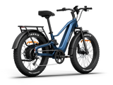 Himiway D5 2.0 Full Suspension Fat Tire Electric Bike 750W 48V 15Ah 26x4.0 Electric Mountain Bike