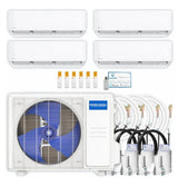 MRCOOL DIY 5th Gen 36,000 BTU 4‑Zone Mini‑Split Air Conditioner & Heat Pump System DIYM436HPW00D00