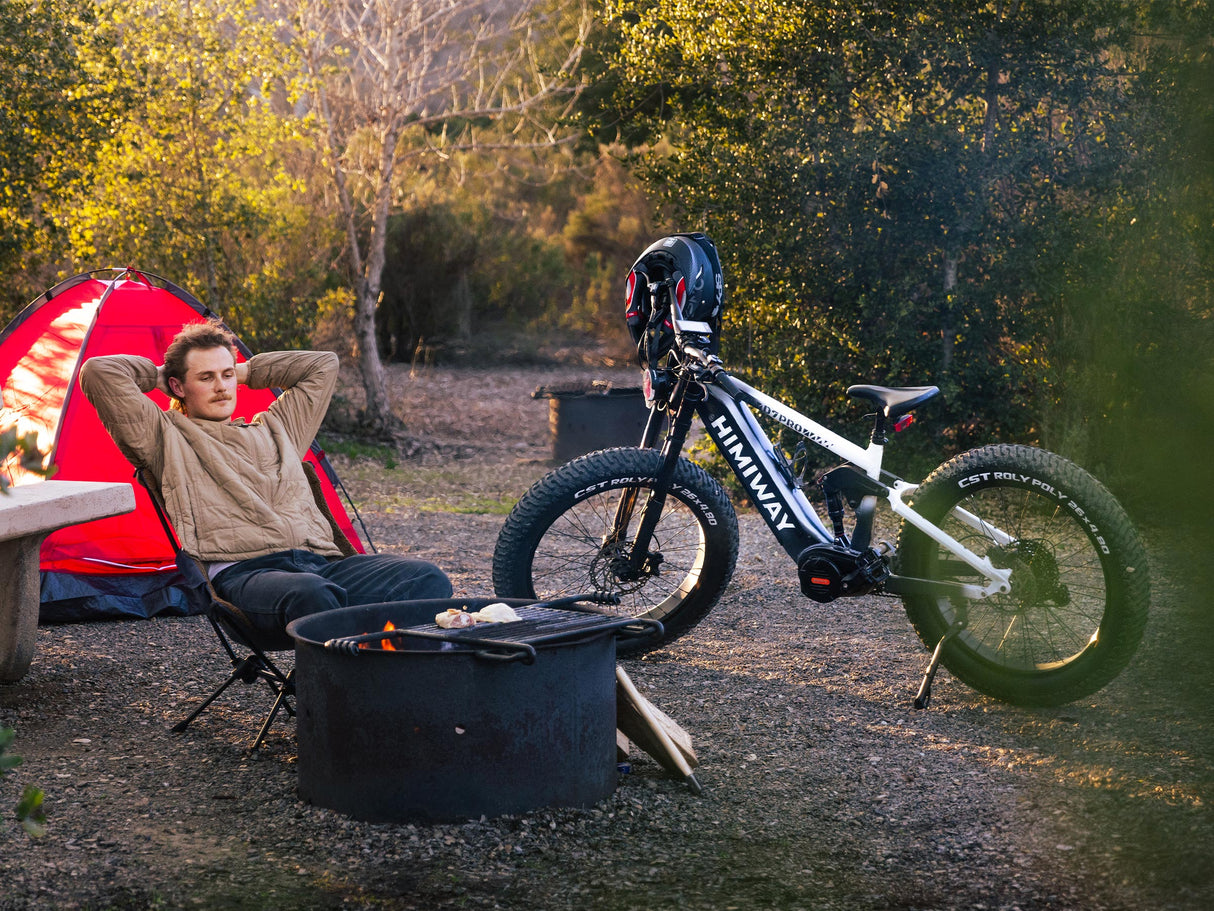 Himiway D7 Pro Cobra 1000W Full Suspension Mid-Drive Electric Hunting Mountain Bike