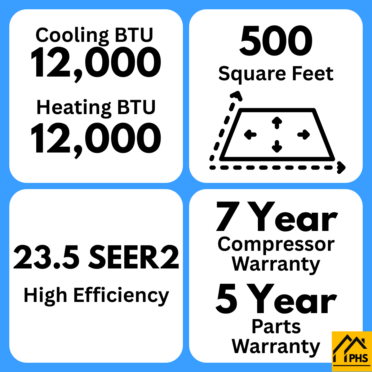 MRCOOL DIY 5th Gen E Star 12K BTU Single Zone Mini Split Complete System with 25ft. Line Set 115V