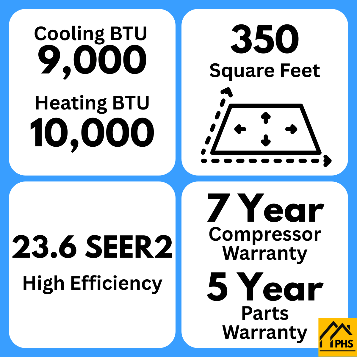 MRCOOL DIY 5th Gen E Star 9K BTU Single Zone Mini Split Complete System with 25ft. Line Set 115V