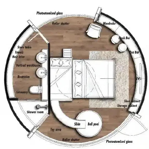 Dome Spaces DKO750 Dome