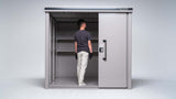 Premium Outdoor Large Shed LMDS Galvanized Steel Storage Shed
