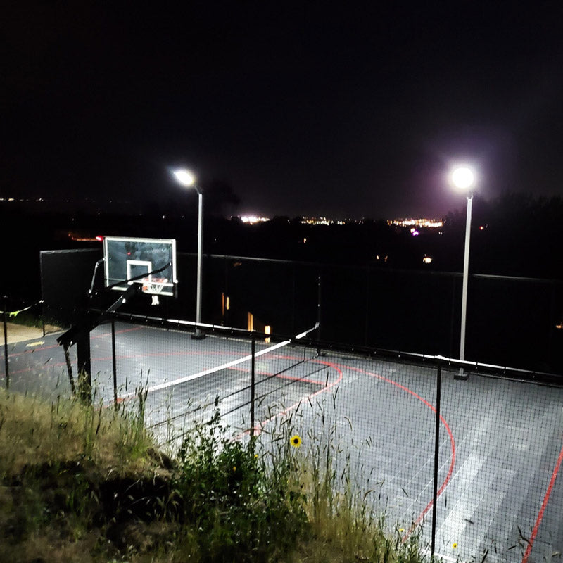 Dominator 16 ft Court Lights Full Assembly Outdoor Basketball Lighting System