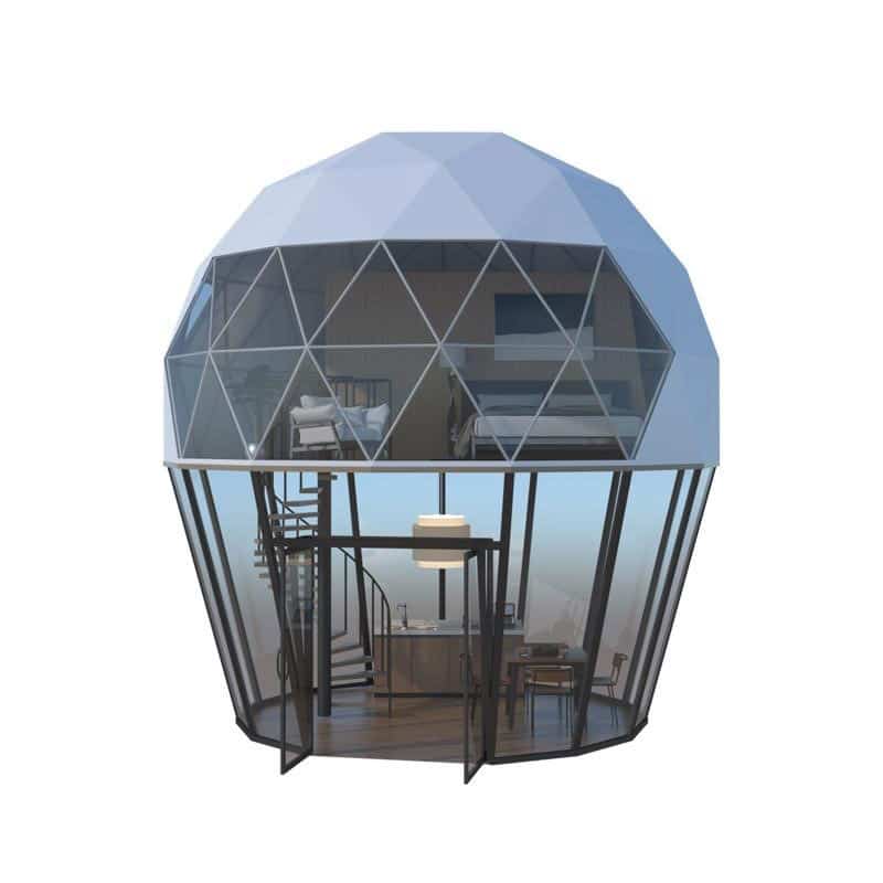 Domespaces DSDP Duplex Domes Luxury Two-Story Glamping