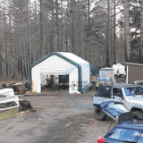 Chery Industrial Double Truss Storage Shelter W20'xL33'xH16'