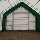 Chery Industrial Gold Mountain Double Truss Arch Storage Shelter 20′ W × 40′ L × 16′ H