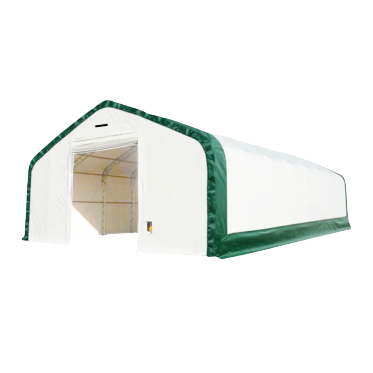 Chery Industrial Gold Mountain Double Truss Arch Storage Shelter 20′ W × 40′ L × 16′ H