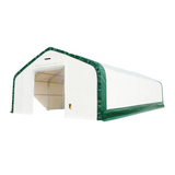 Chery Industrial Gold Mountain Double Truss Arch Storage Shelter 20′ W × 40′ L × 16′ H