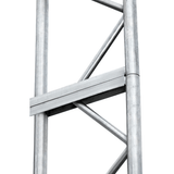 Chery Industrial Gold Mountain Double Truss Arch Storage Shelter 30′ W × 60′ L × 20′ H