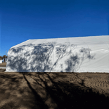 Double Truss Storage Shelter 70′ W × 120′ L × 28′ H