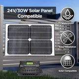 Chery Industrial Dual Swing Gate Operator Solar Kit 60 W