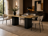 Metall Dublin Stainless Steel Dining Table