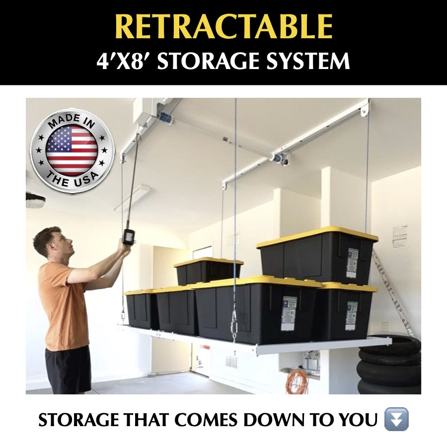 EZ Garage Storage E-Z Lift Retractable Platform Storage Lift