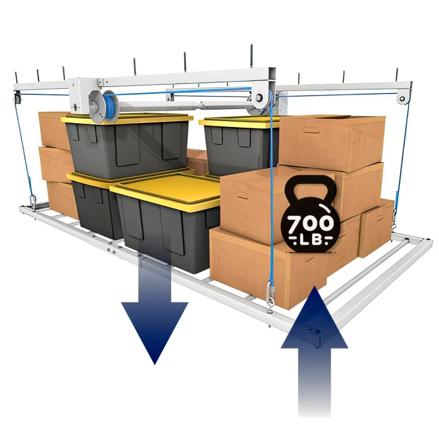 EZ Garage Storage E-Z Lift Retractable Platform Storage Lift – The ...