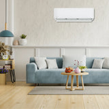 MRCOOL DIY 5th Gen Multi‑Zone 15,000 BTU Ductless Mini Split Air Conditioner & Heat Pump System 2‑Zone DIYM218HPW01D06