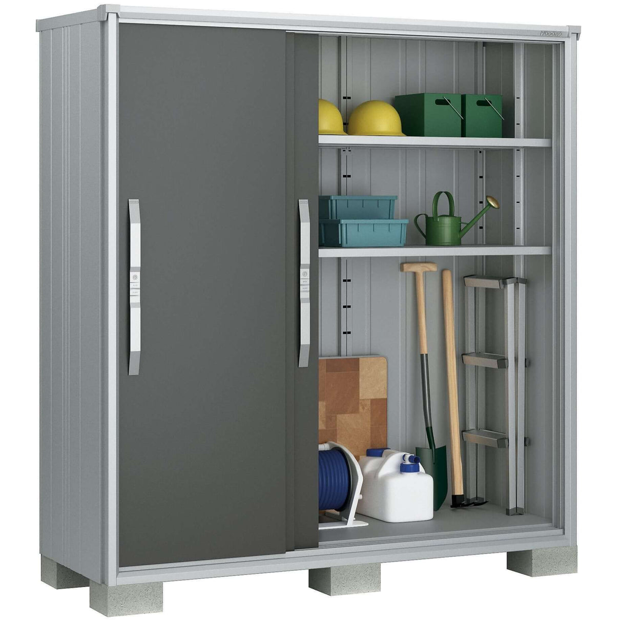 Premium Outdoor Small Shed ESF Galvanized Steel Storage Shed