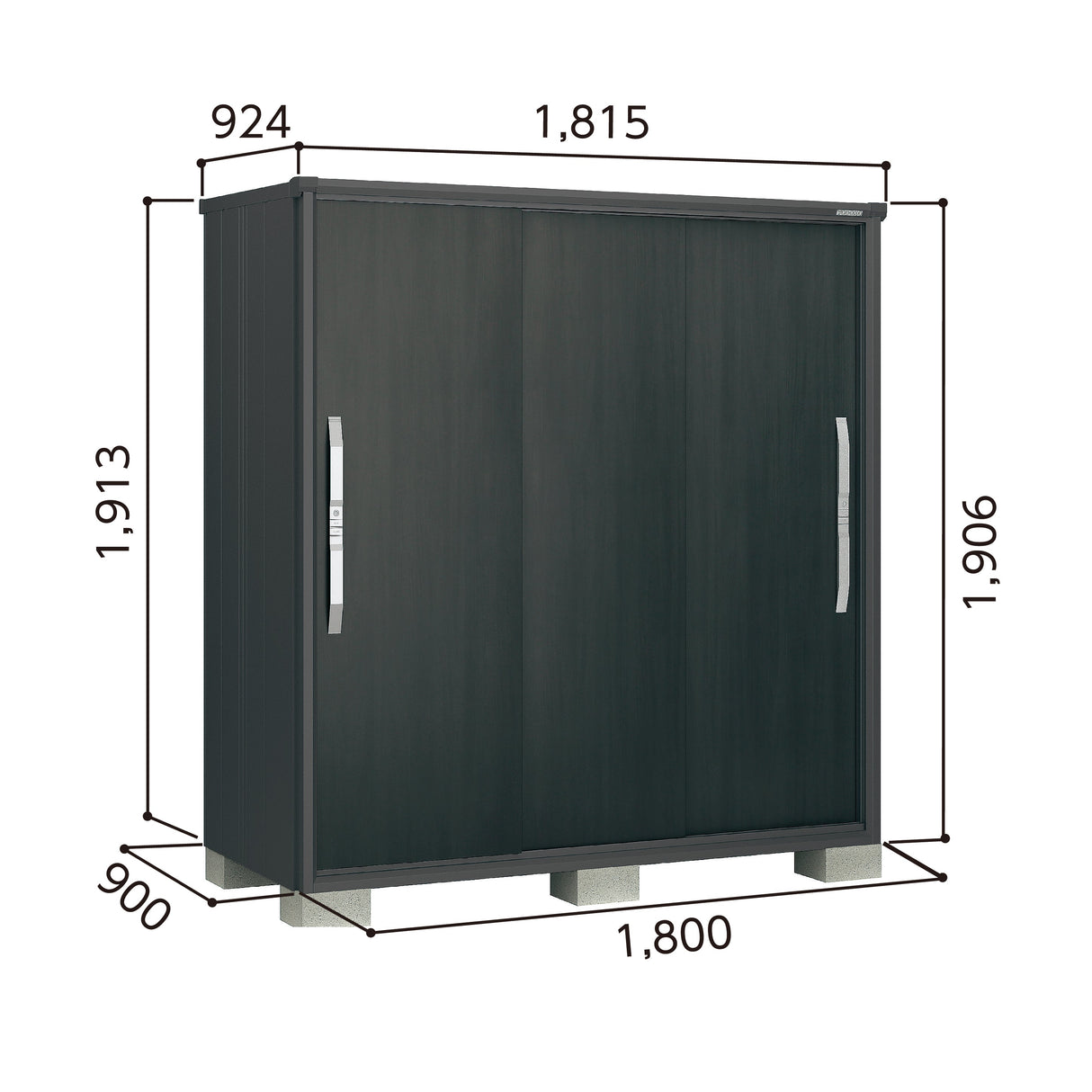 Premium Outdoor Small Shed ESF Galvanized Steel Storage Shed