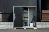 Premium Outdoor Small Shed ESF Galvanized Steel Storage Shed