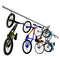 EZ Garage Storage Bike Slide Pro