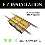 EZ Garage Storage E-Z Glide Bin Slide Overhead Storage System