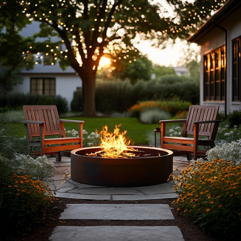 Carbon Designs The Ethan Firepit