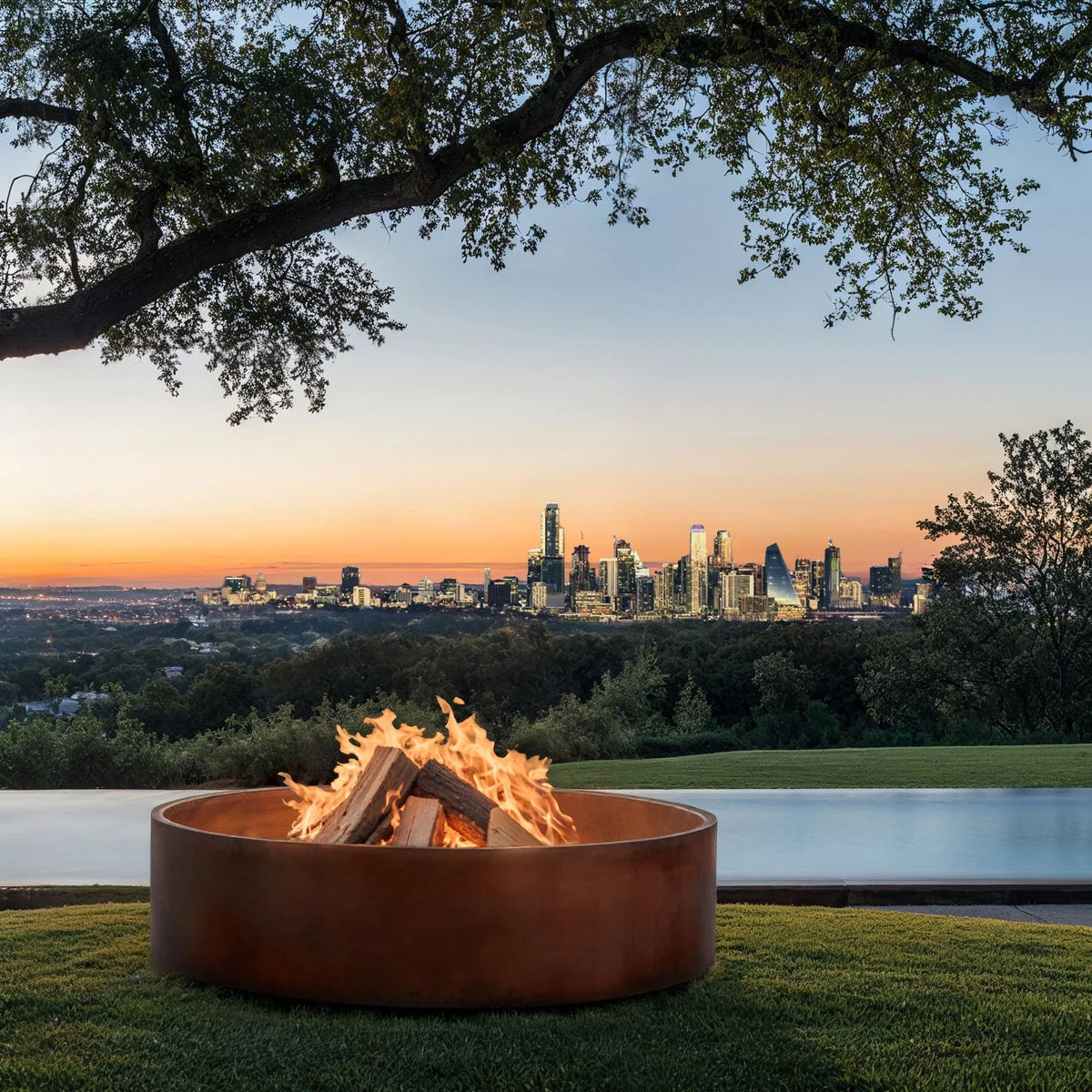 Carbon Designs The Ethan Firepit