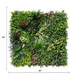 Designer Plants USA Evergreen Triptych Vertical Garden Wall Set 3 Pieces UV Resistant