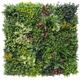 Designer Plants USA Evergreen Triptych Vertical Garden Wall Set 3 Pieces UV Resistant