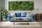Designer Plants USA Evergreen Triptych Vertical Garden Wall Set 3 Pieces UV Resistant