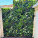 Designer Plants USA Evergreen Triptych Vertical Garden Wall Set 3 Pieces UV Resistant