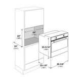 Fulgor Milano 30” 3.0 cu. ft. Stainless Steel Convection Electric Wall Oven F1SM30S3