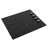 Fulgor Milano 300 Series 24” Electric Radiant Glass‑Ceramic Cooktop F3RK24S2