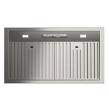 Fulgor Milano 28” 600 CFM Stainless Steel Insert Range Hood F4BP28S1