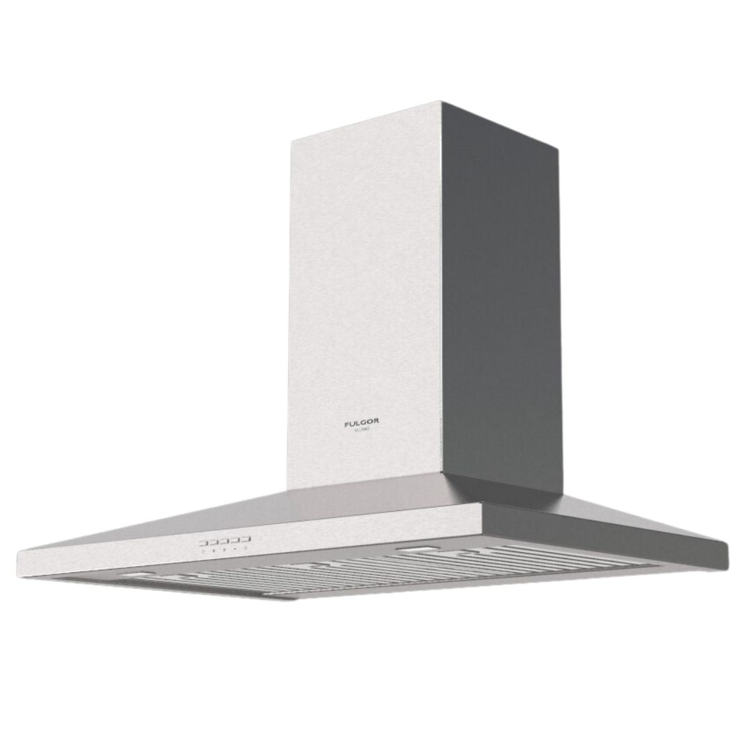 Fulgor Milano Sofia 36” 600 CFM Stainless Steel Wall Mount Chimney Hood F4CW36S1