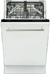 Fulgor Milano 18" Built-In Dishwasher Stainless Steel Fully Integrated Compact Dishwasher F4DWS18FI1