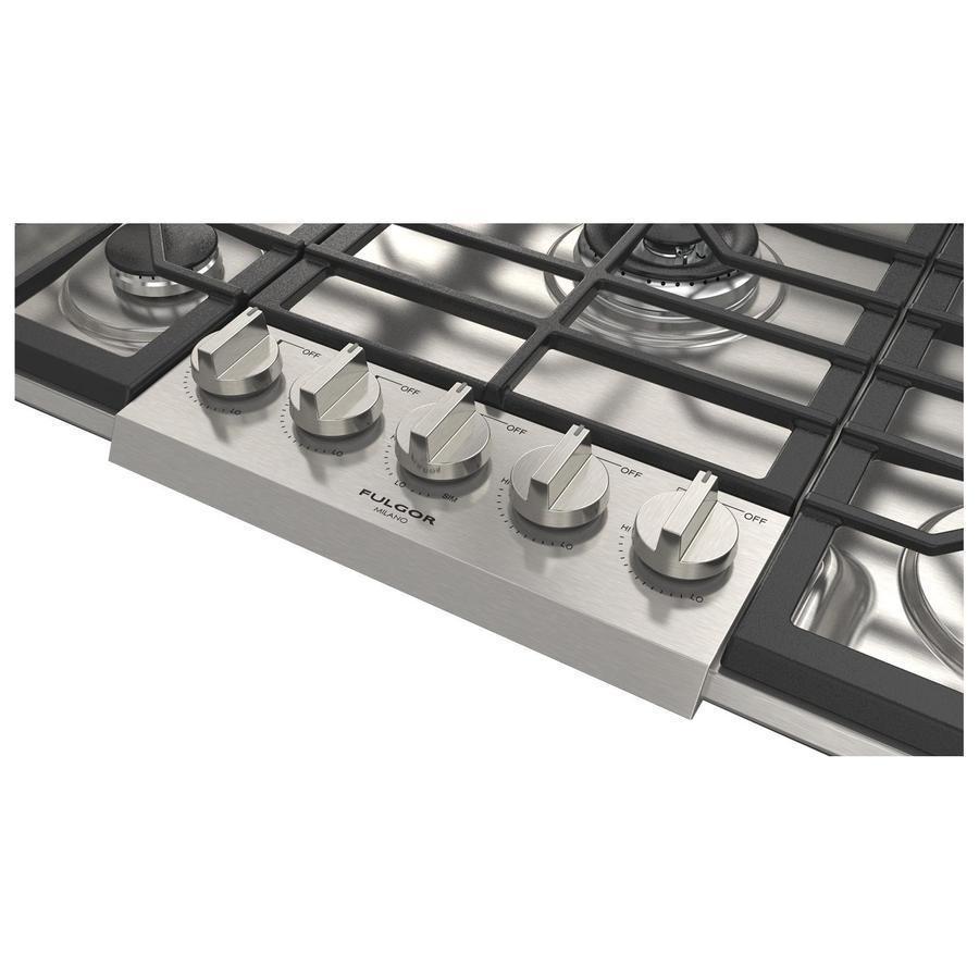 Fulgor Milano 400 Series 30” Gas Cooktop Stainless Steel F4PGK305S1