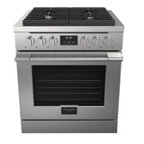 Fulgor Milano Accento 30” 4.4 cu. ft Stainless Steel All-Gas Professional Range F4PGR304S1