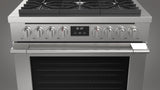 Fulgor Milano Accento 36” 5.7 cu. ft Stainless Steel All Gas Range F4PGR366S2