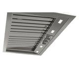 Fulgor Milano Sofia 34” 1,000 CFM Stainless Steel Professional Insert Range Hood F6BP34DS1