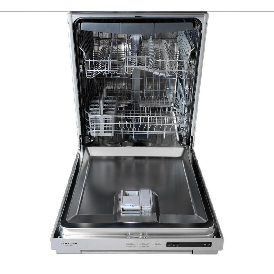 Fulgor Milano 600 Series 24” Stainless Steel Built‑In Dishwasher F6DWT24SS2