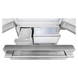 Fulgor Milano Sofia 36” 19.9 cu. ft Stainless Steel Counter‑Depth French Door Refrigerator F6FBM36S1
