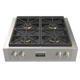 Fulgor Milano 600 Series 30” Gas Rangetop Stainless Steel F6GRT304S1