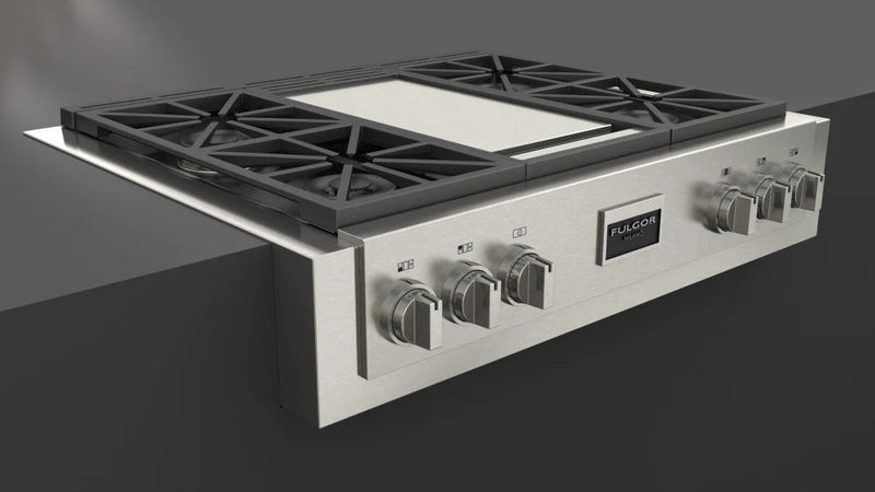 Fulgor Milano Sofia 36" Stainless Steel Gas Rangetop F6GRT364GS1