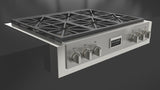 Fulgor Milano 600 Series 36” Gas Rangetop Stainless Steel F6GRT366S1