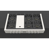 Fulgor Milano Sofia 48” 6-Burner Stainless Steel Gas Rangetop with Griddle F6GRT486GS1