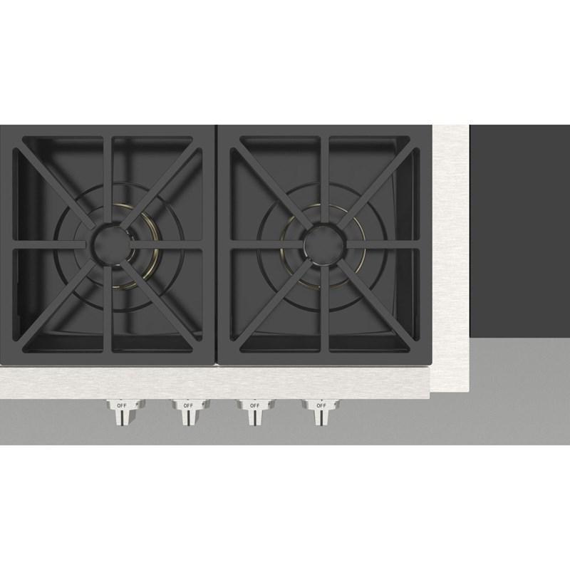 Fulgor Milano Sofia 48” 6-Burner Stainless Steel Gas Rangetop with Griddle F6GRT486GS1
